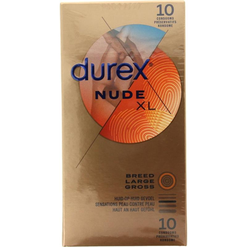 Durex Nude XL Kondome 10 Stück