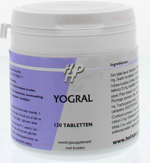 Holisan Yogral (120 Tab)