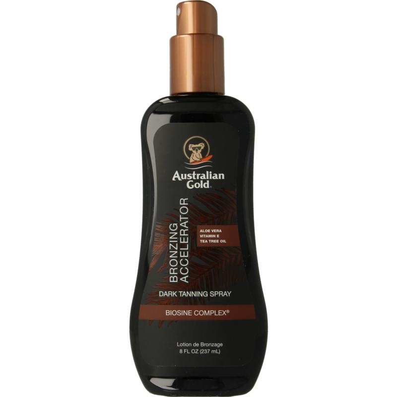 Australian Gold Australian Gold Dark Bräunungsbeschleuniger-Sprühgel mit Bronzer (237 Ml)