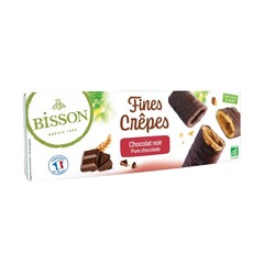 Bisson Crepes dunkle Schokolade Bio (90 Gramm)