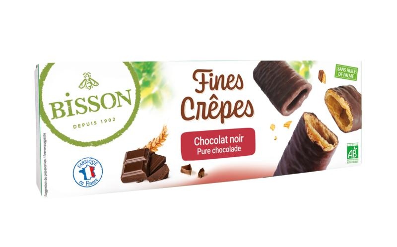 Bisson Crepes dunkle Schokolade Bio (90 Gramm)