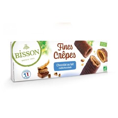 Bisson Crepes Milchschokolade Bio (90 Gramm)