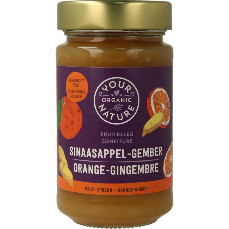 Your Organic Nat Your Organic Nat Fruit Topping Orange/Ingwer Bio (250 Gramm)