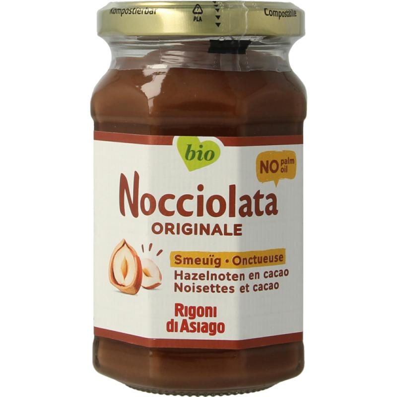 Nocciolata Schoko-Haselnuss-Aufstrich Bio (250 Gramm)