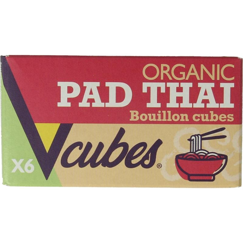Vcubes Vcubes Pad Thai Bio-Brühwürfel (72 Gramm)