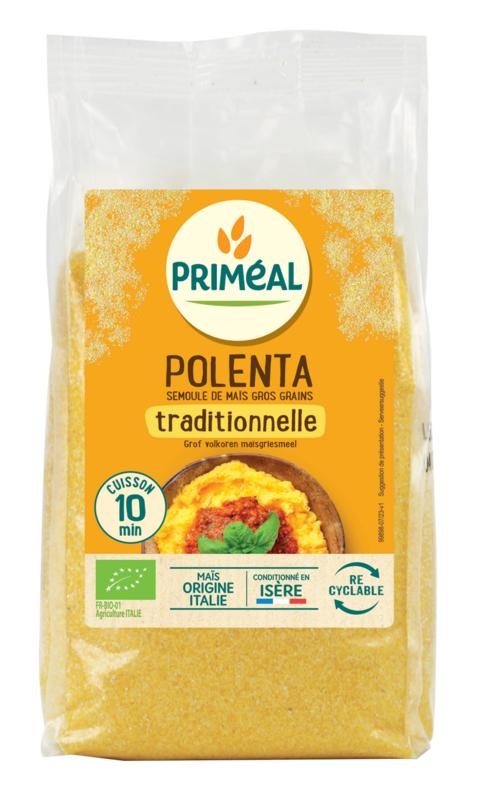Primeal Polenta - Maismehl mit großen Körnern Bio (500 Gramm)