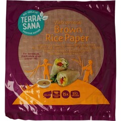Terrasana Vietnamesische braune Reisblätter Bio (150 Gramm)