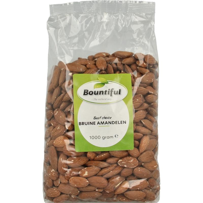 Bountiful Reichlich braune Mandeln (1000 Gramm)