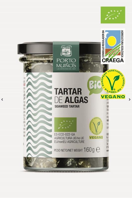 Porto Muinos Algenaufstrich Bio (160 Gramm)