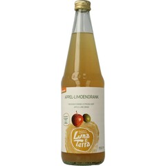 Luna E Terra Apfel-Limetten-Getränk Bio (700 Ml)