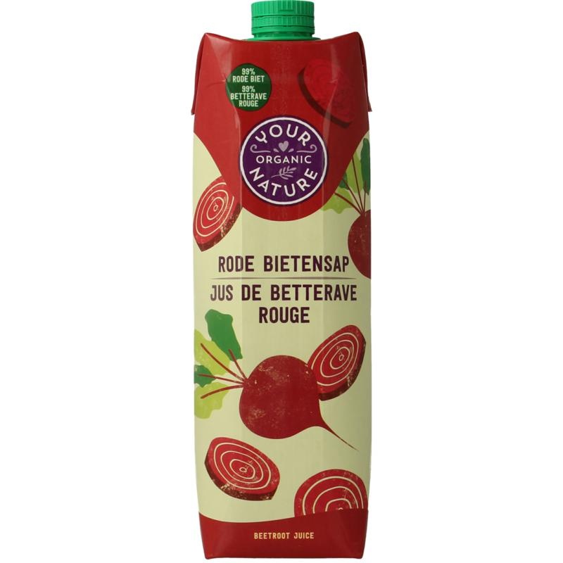 Your Organic Nat Rote-Bete-Saft Bio (1 Liter)
