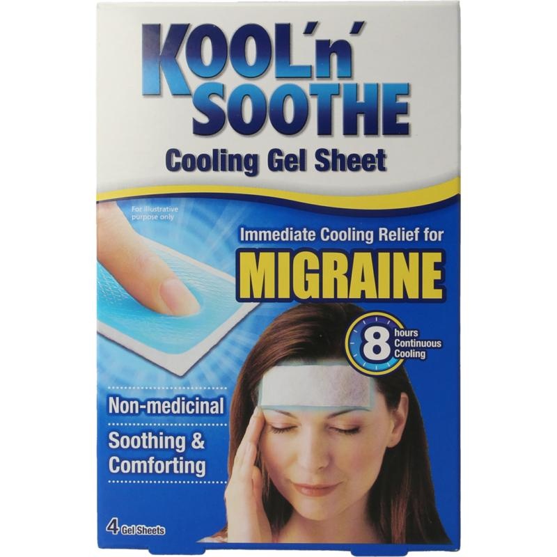 Kool'n'soothe Migräne-Gelstreifen (2 Stück)