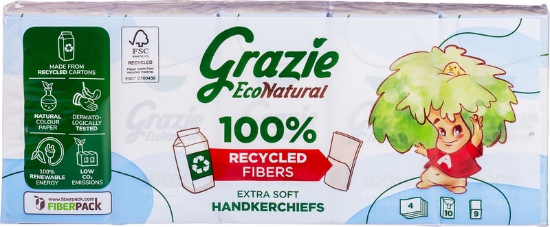 Grazie Natural Taschentücher extra weich (90 Stück)