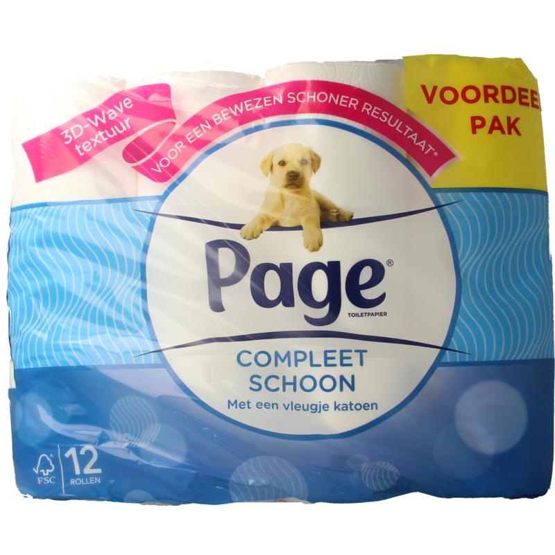 Page Seite völlig sauber (12 Rollen)
