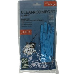 Clean-Comfort Haushaltshandschuh blau Größe XL (1 Paar)