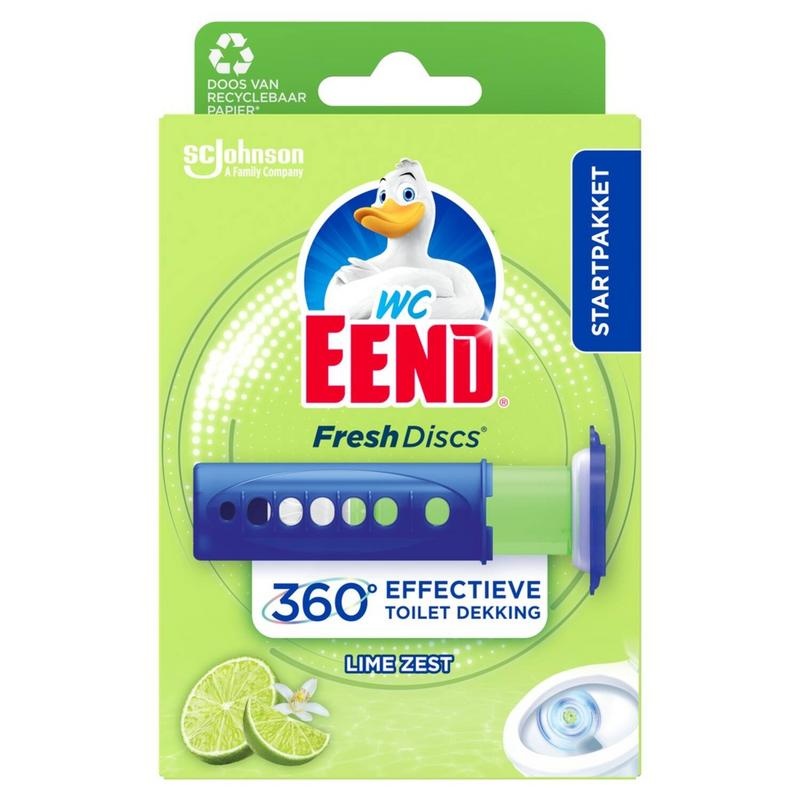 WC Eend Toilet Duck Fresh Scheibenhalter Limette (36 Ml)