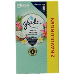 Glade Touch & Fresh Nachfüllduo exotische tropische Blüten (2 Stück)