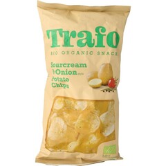 Trafo Chips Sauerrahm & Zwiebeln Bio (125 Gramm)