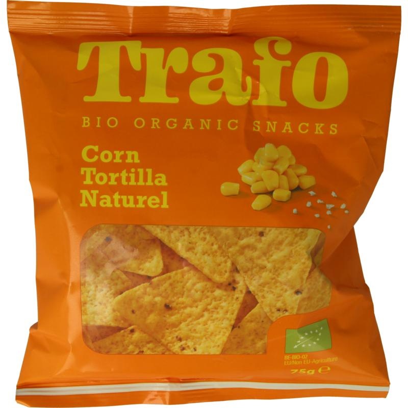 Trafo Tortilla Chips naturbelassen Bio (75 Gramm)