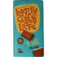 Happy Chocolate Happy Chocolate Milk Bio (200 Gramm)