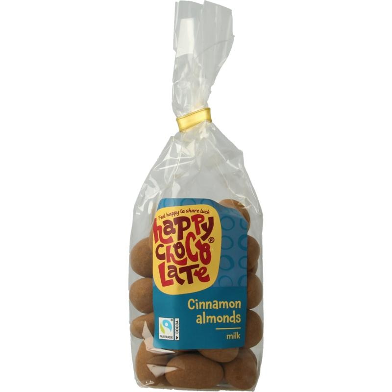 Happy Chocolate Schokoladenmandeln Bio (175 Gramm)