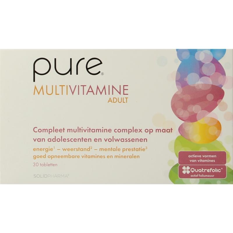 Pure Reines Multivitamin für Erwachsene (30 Tab)