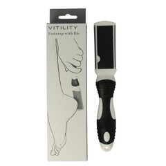 Vitility Feile und Fußraspel (1 Stück)