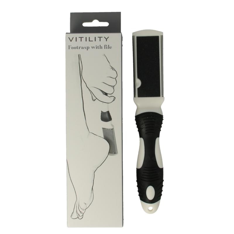 Vitility Feile und Fußraspel (1 Stück)