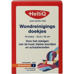 Heltiq Heltiq Wundreinigungstücher (10 Stück)