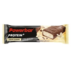Powerbar Protein+ Riegel mit niedrigem Zuckergehalt, Vanille (35 Gramm)