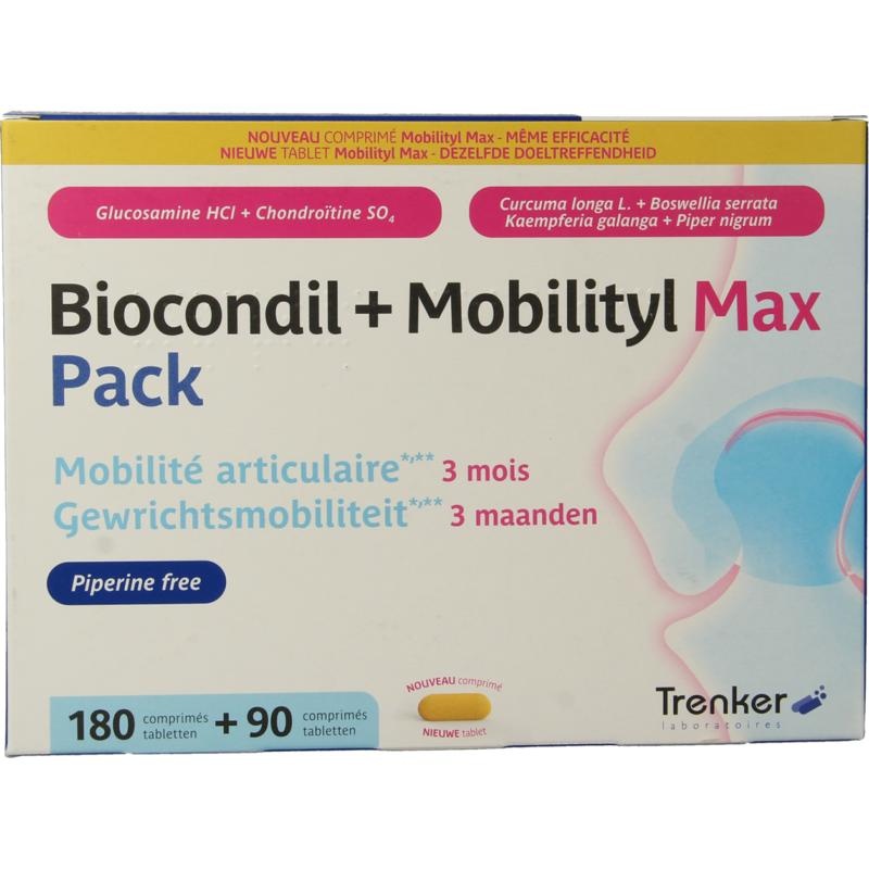 Trenker Trenker Duopack Biocondil + Mobility 180+90 Tab (270 Tab)