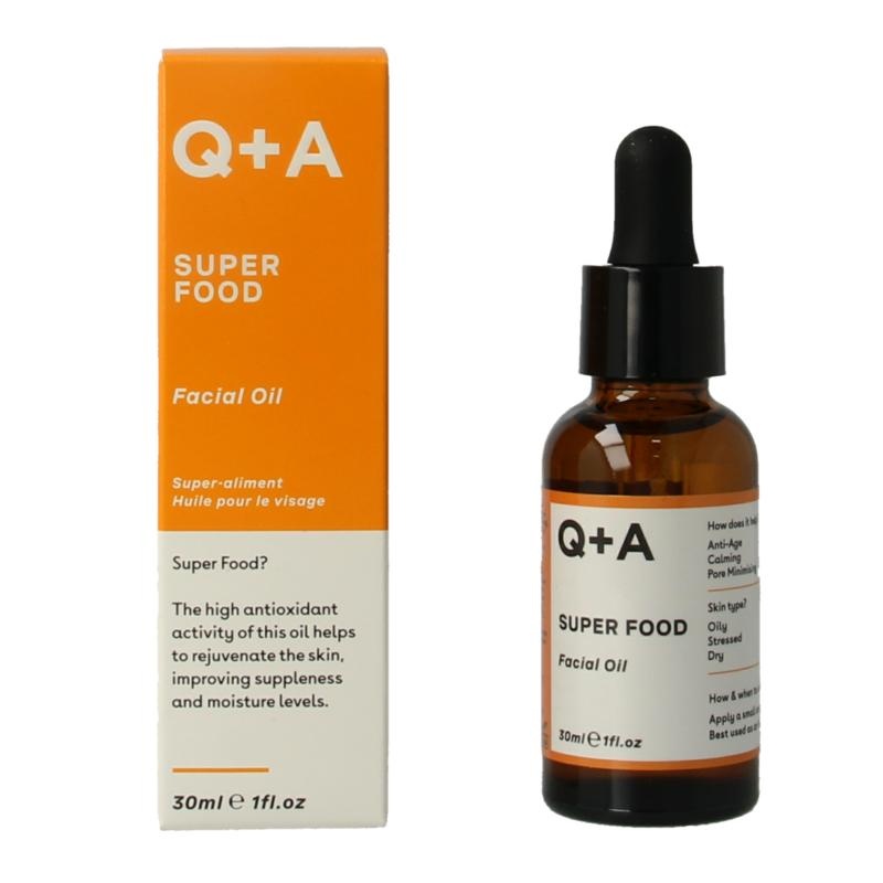 Q+A Superfood Gesichtsöl (30 Ml)