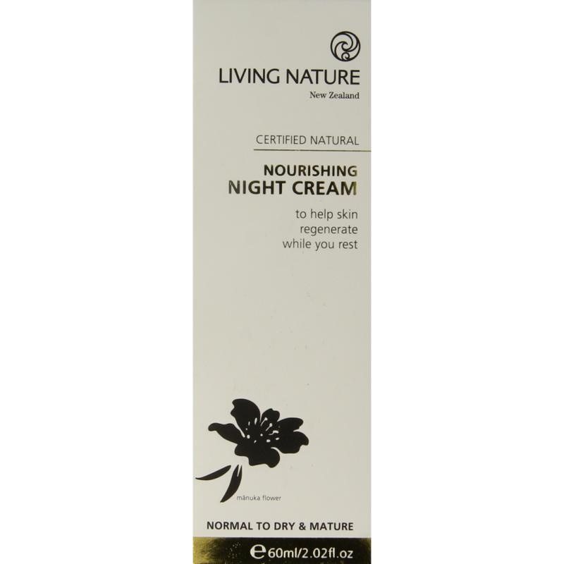 Living Nature Living Nature Nährende Nachtcreme (60 Ml)