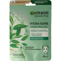 Garnier Garnier SkinActive Gewebemaske Hydra Bombe grüner Tee (1 Stück)