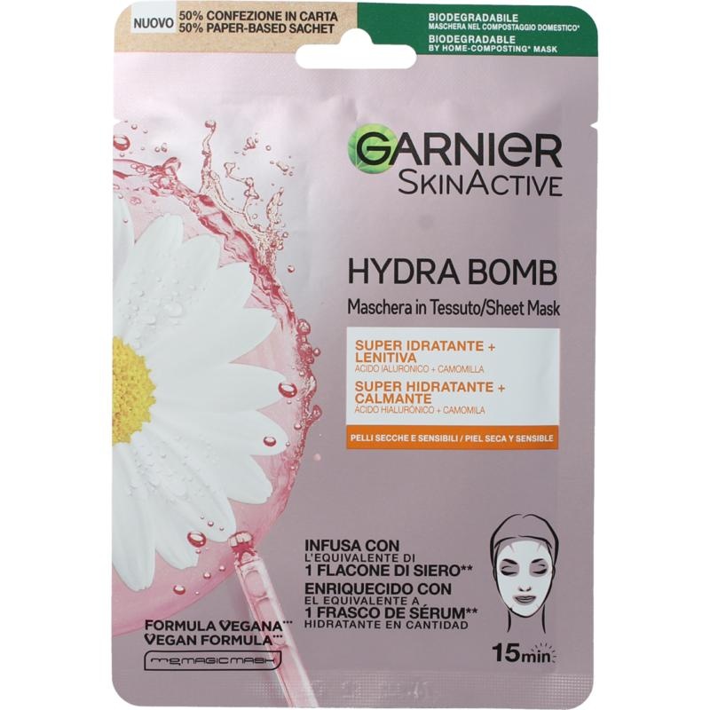 Garnier Skin Act Gewebemaske Kamille & Hyaluronsäure (1 Stück)