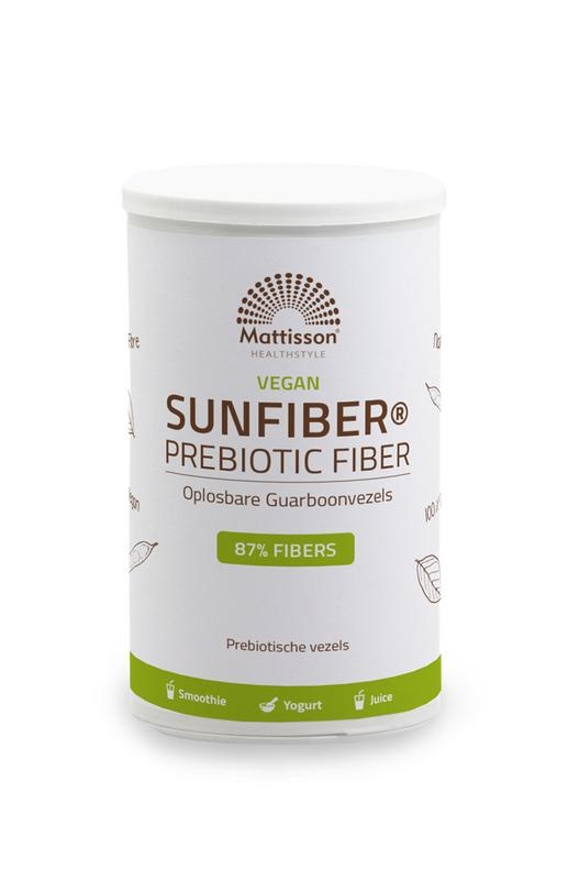Mattisson Sunfiber lösliche Guarbohnenfaser vegan (125 Gramm)