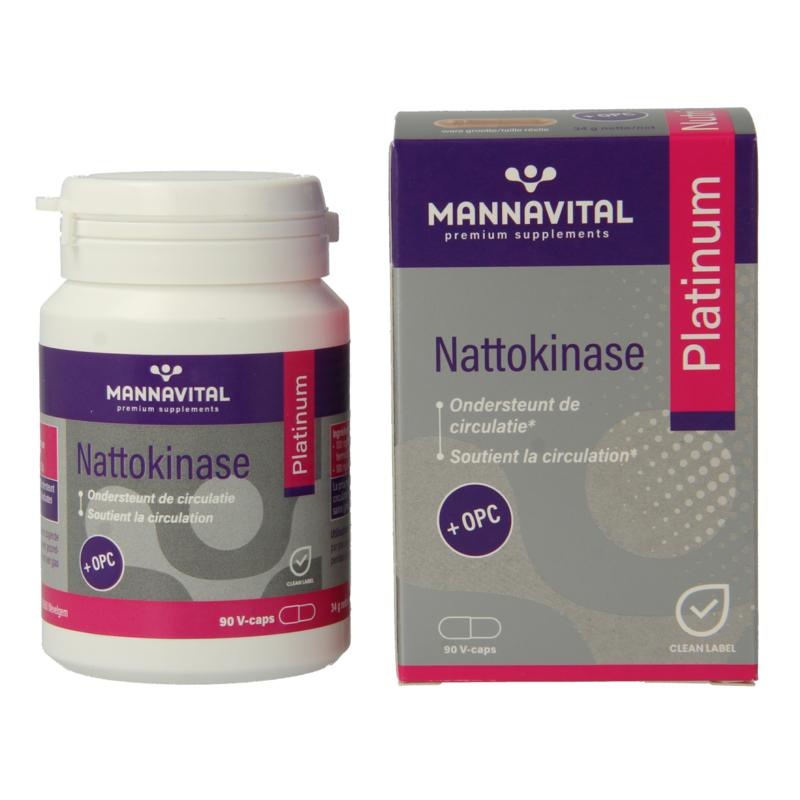 Mannavital Mannavital Nattokinase Platin (90 Caps)