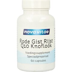 Nova Vitae Roter Hefereis + Q10 + Knoblauch (60 VCaps)