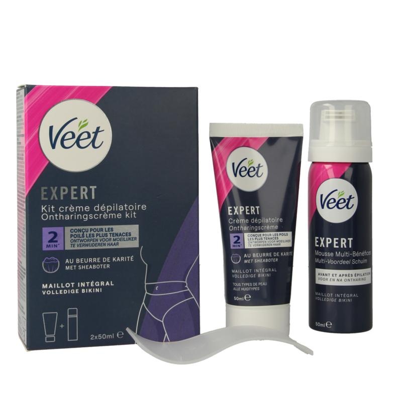 Veet Expert HaarentfernungsCreme Bikini (100 Ml)