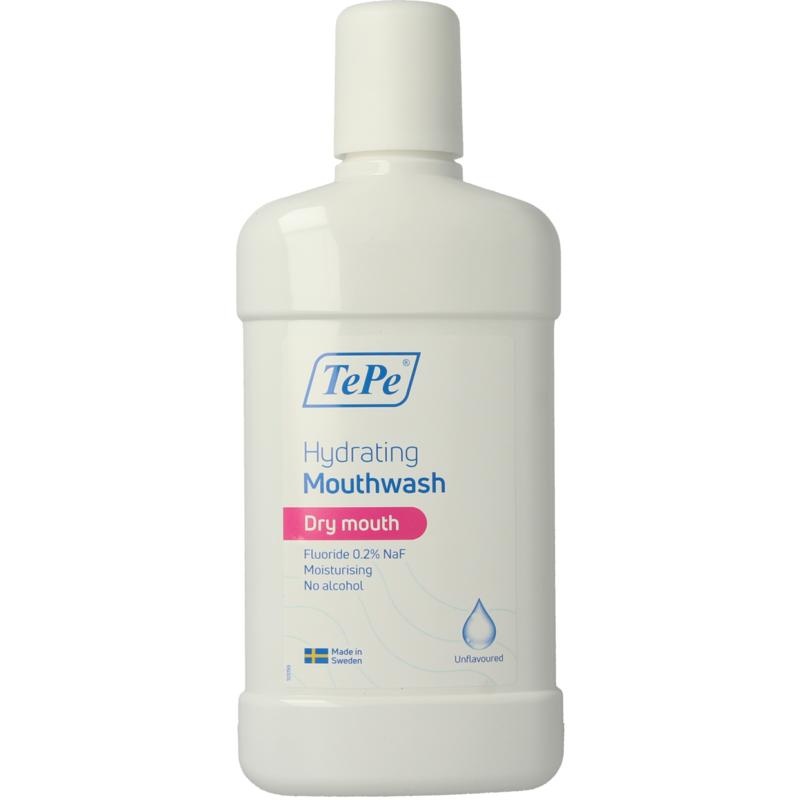 Tepe Feuchtigkeitsspendendes Mundwasser, trockener Mund, geschmacksneutral (500 Ml)