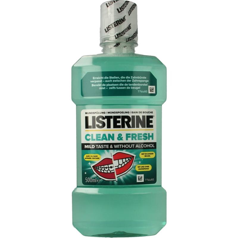 Listerine Listerine Mundwasser sauber & frisch (500 Ml)
