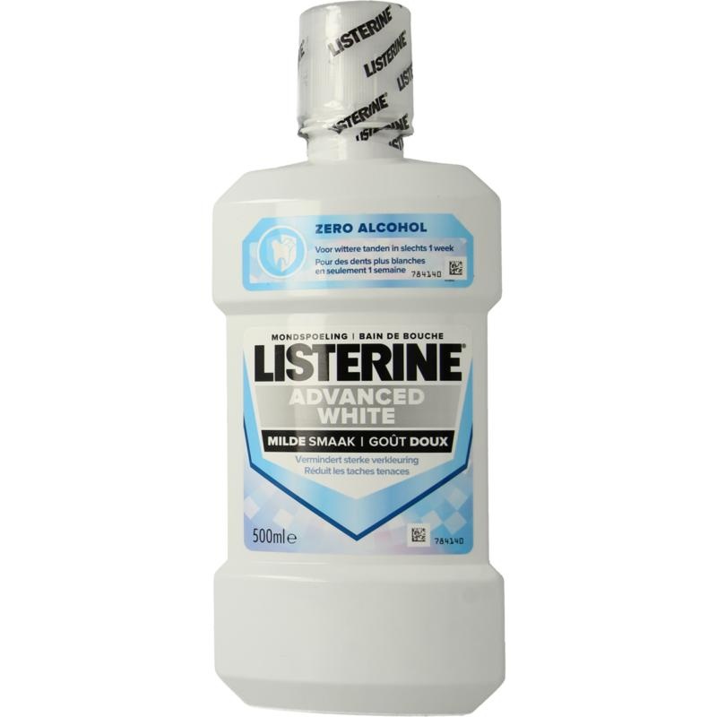 Listerine Listerine Mundwasser advanced weiß mild (500 Ml)