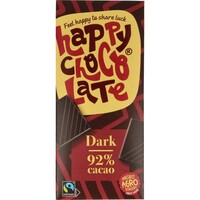 Happy Chocolate Happy Chocolate Pure 92 % Bio (85 Gramm)
