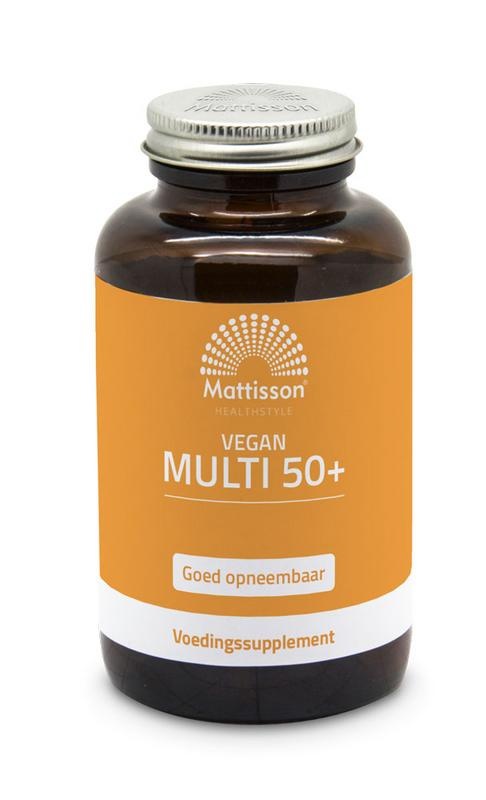 Mattisson Mattisson Multi 50+ vegan - leicht resorbierbar (60 VCaps)