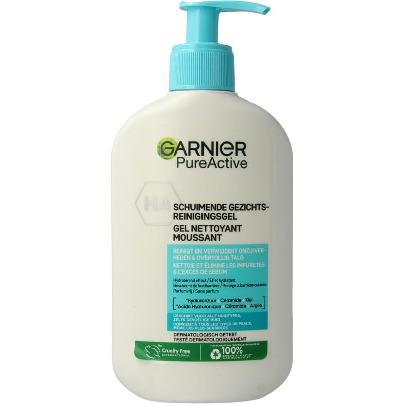 Garnier Garnier Pureactive feuchtigkeitsspendende Gesichtsreinigung (250 Ml)