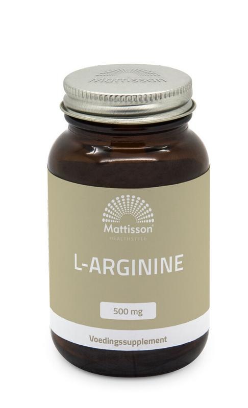 Mattisson Mattisson L-Arginin 500 mg (60 VCaps)
