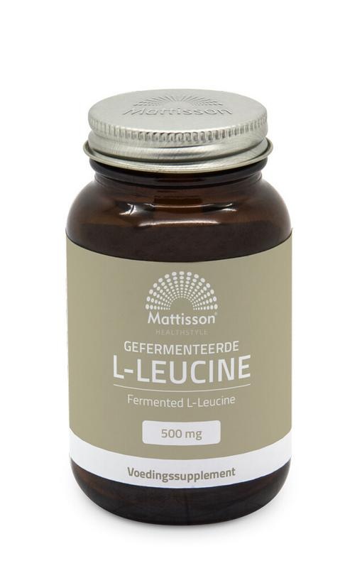 Mattisson Mattisson fermentiertes L-Leucin 500 mg (60 VCaps)
