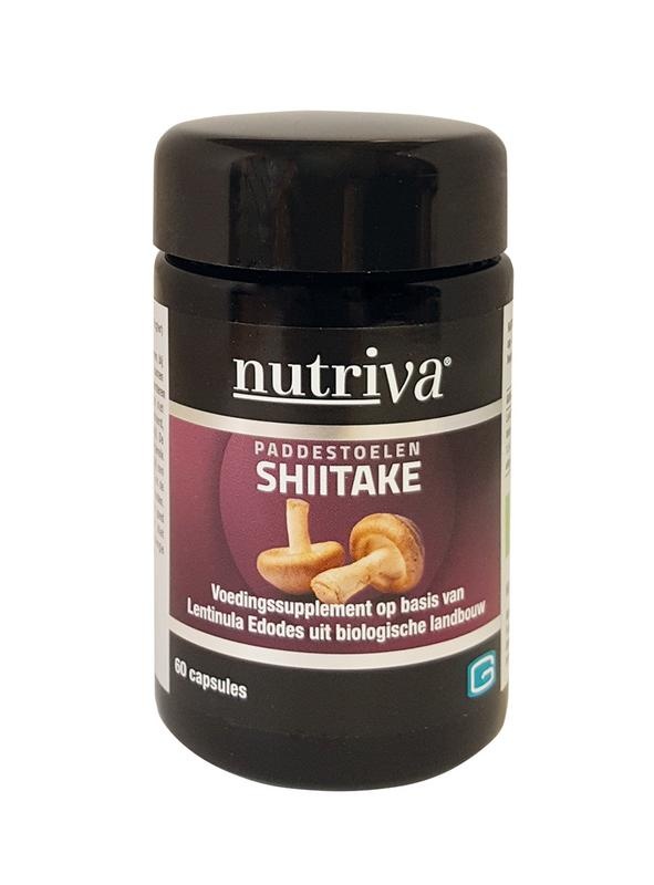 Nutriva Nutriva Shiitake Bio (60 Caps)