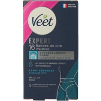 Veet Veet Expert Kaltwachsstreifen-Bikini (16 Stück)