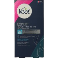 Veet Veet Expert Kaltwachsstreifen Beine sensitiv (20 Stück)